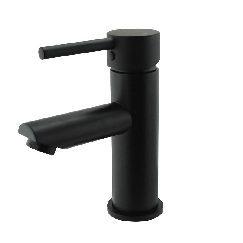 BT23.02 Pentro Matte Black Round Basin Mixer Tap