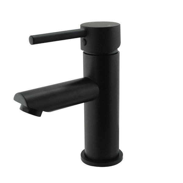 BT23.02 Pentro Matte Black Round Basin Mixer Tap