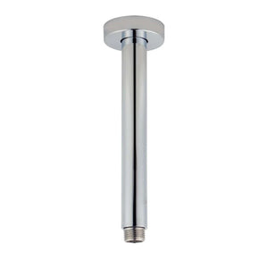 BU0105.SA ROUND BRUSHED NICKEL CEILING SHOWER ARM 200MM