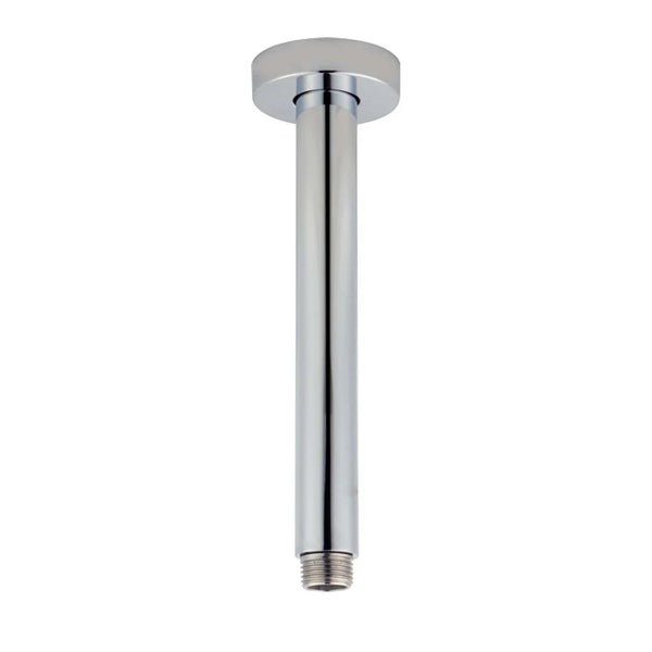 BU0105.SA ROUND BRUSHED NICKEL CEILING SHOWER ARM 200MM