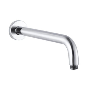 BU0108.SA ROUND BRUSHED NICKEL STAINLESS STEEL WALL MOUNTED SHOWER ARM 400MM
