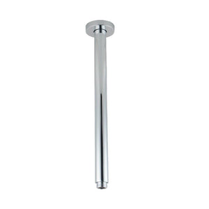 BU0120.SA ROUND BRUSHED NICKEL FINISHED CEILING SHOWER ARM 400MM