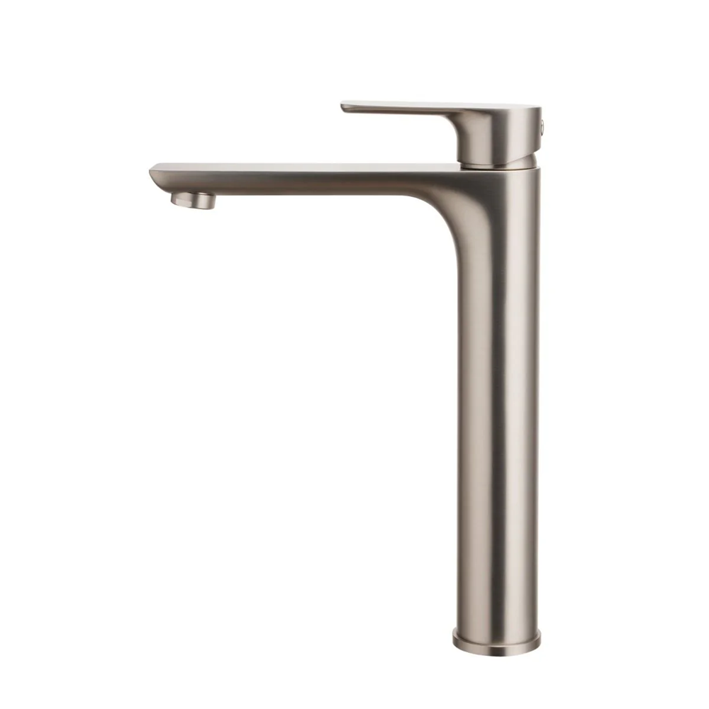 BU0152.BM VOG SERIES BRUSHED NICKEL TALL BASIN MIXER
