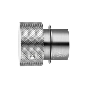 Trade Mixer Taps BU0169.HD ROUND BRUSHED NICKEL PROGRESSIVE WALL MIXER HANDLE