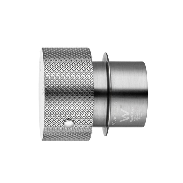 Trade Mixer Taps BU0169.HD ROUND BRUSHED NICKEL PROGRESSIVE WALL MIXER HANDLE