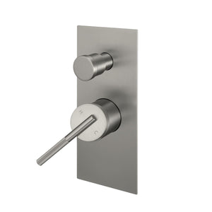 TSI BU0244.ST CADDENCE SERIES BRUSHED NICKEL WALL MIXER