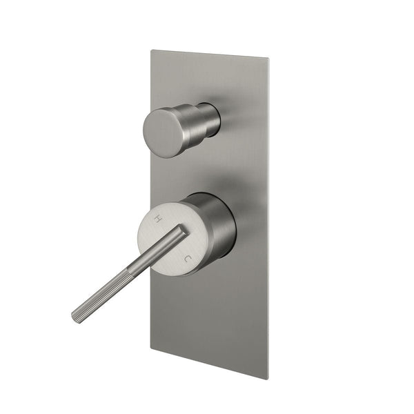 TSI BU0244.ST CADDENCE SERIES BRUSHED NICKEL WALL MIXER