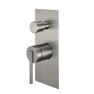 BU0244.ST CADDENCE SERIES BRUSHED NICKEL WALL MIXER