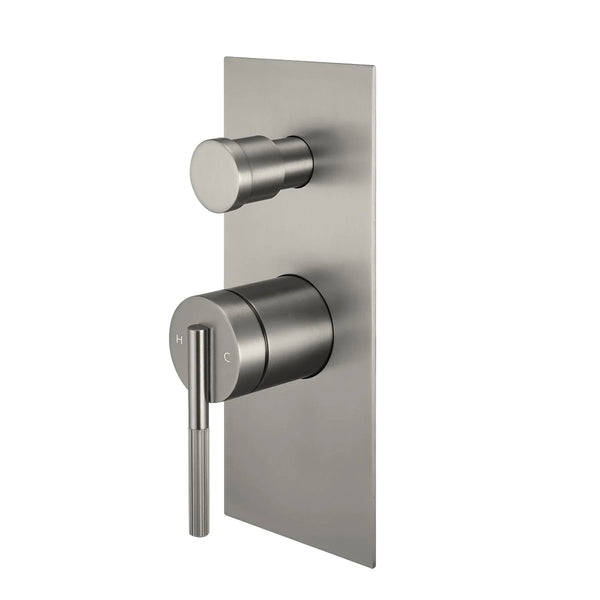 BU0244.ST CADDENCE SERIES BRUSHED NICKEL WALL MIXER