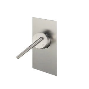 BU0245.ST CADDENCE SERIES BRUSHED NICKEL WALL MIXER