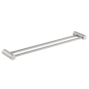 BU9002.TR CADDENCE SERIES BRUSHED NICKEL DOUBLE TOWEL RAIL 600MM