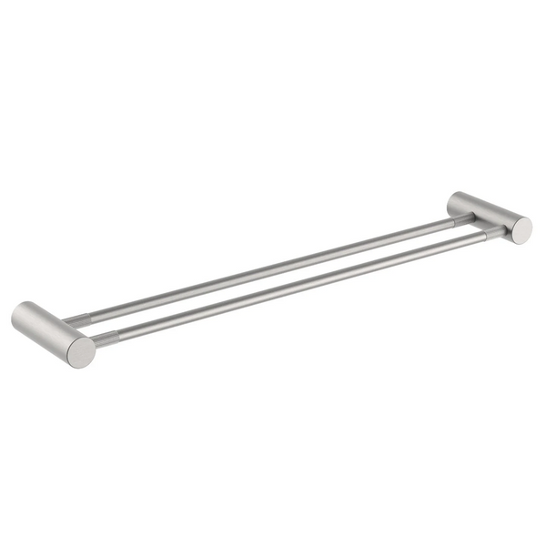 BU9002.TR CADDENCE SERIES BRUSHED NICKEL DOUBLE TOWEL RAIL 600MM