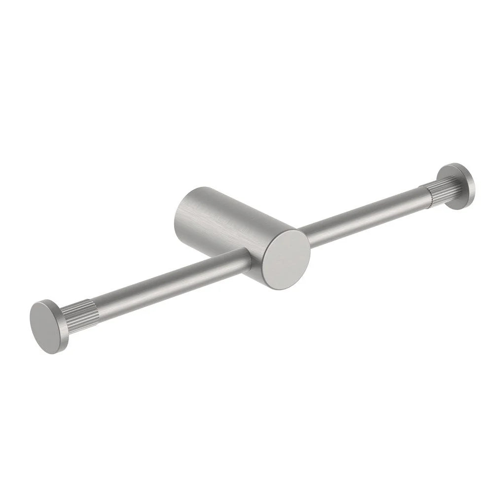 BU9005.TR CADDENCE SERIES BRUSHED NICKEL DOUBLE TOILET PAPER HOLDER