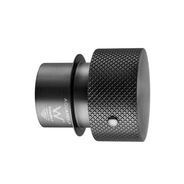 Trade Mixer Taps BUGM0169.HD ROUND BRUSHED GUN METAL GREY PROGRESSIVE WALL MIXER HANDLE