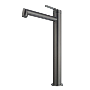TSI BUGM0241.BM CADDENCE SERIES BRUSHED GUN METAL GREY TALL BASIN MIXER