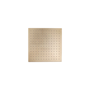 BUYG0135.SH SQUARE BRUSHED YELLOW GOLD BRASS RAINFALL SHOWER HEAD 250MM