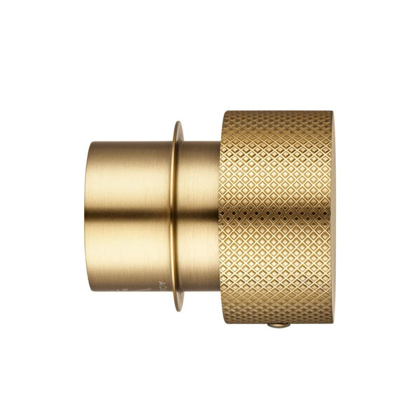 Trade Mixer Taps BUYG0169.HD ROUND BRUSHED YELLOW GOLD PROGRESSIVE WALL MIXER HANDLE