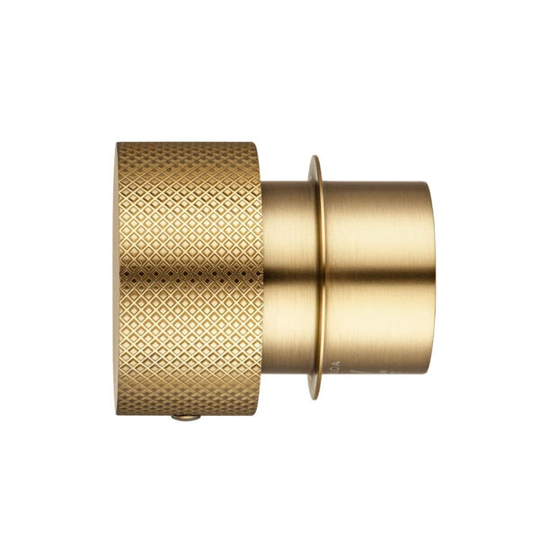 Trade Mixer Taps BUYG0169.HD ROUND BRUSHED YELLOW GOLD PROGRESSIVE WALL MIXER HANDLE
