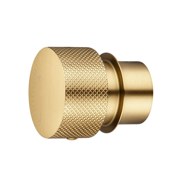 BUYG0169.HD ROUND BRUSHED YELLOW GOLD PROGRESSIVE WALL MIXER HANDLE