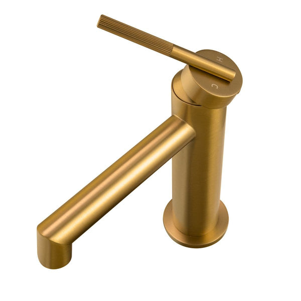 TSI BUYG0240.BM CADDENCE SERIES BRUSHED YELLOW GOLD BASIN MIXER