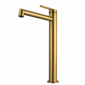 TSI BUYG0241.BM CADDENCE SERIES BRUSHED YELLOW GOLD TALL BASIN MIXER