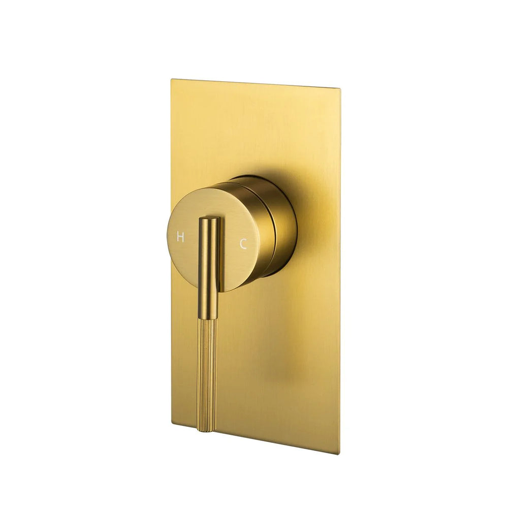 BUYG0245.ST CADDENCE SERIES BRUSHED YELLOW GOLD WALL MIXER