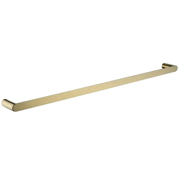 BUYG6501.8.TR RUSHY BRUSHED BRASS SINGLE TOWEL RAIL 800MM