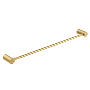 BUYG9001.TR CADDENCE SERIES BRUSHED YELLOW GOLD SINGLE TOWEL RAIL 600MM