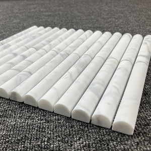 HF Tile Carrara Convex Soft Matt Mosaic Tile