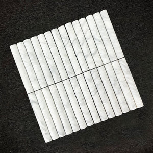 HF Tile Carrara Convex Soft Matt Mosaic Tile