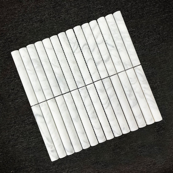 HF Tile Carrara Convex Soft Matt Mosaic Tile