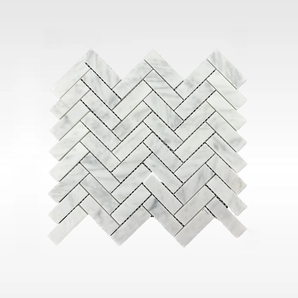 HF Tile Carrara Herringbone Soft Matt Mosaic Tile