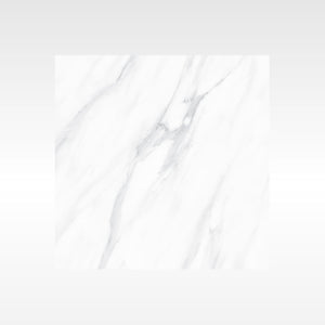 HF Tile Carrara White Matt Tile 600x600mm