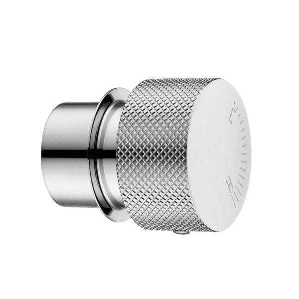 Trade Mixer Taps CH0169.HD ROUND CHROME PROGRESSIVE WALL MIXER HANDLE