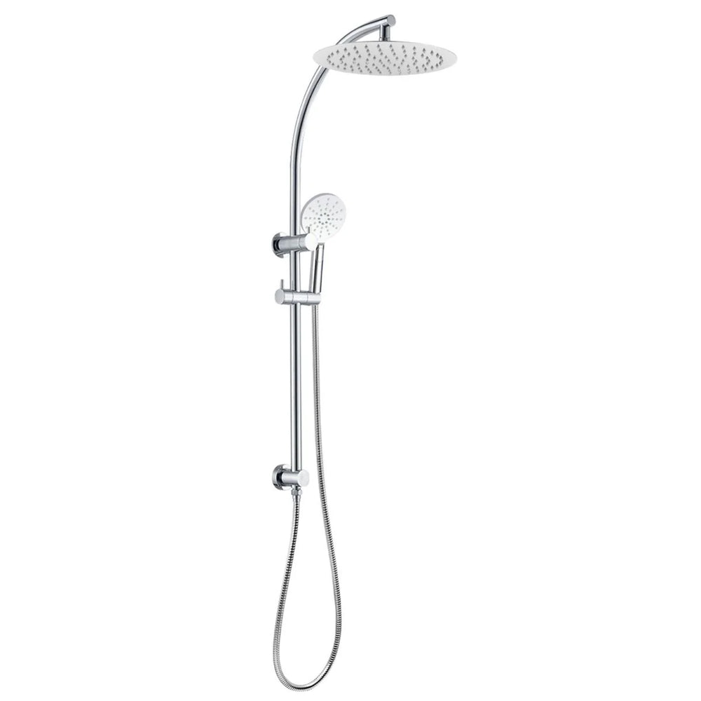 CH2128.SH.N+CH0007.SH+CH-R11.HHS 10'' ROUND CHROME SHOWER STATION TOP INLET
