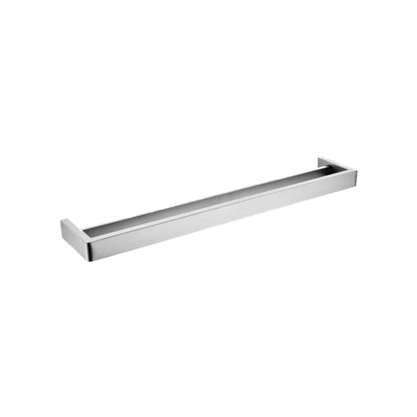 CH7002.TR IVANO SERIES SQUARE CHROME DOUBLE TOWEL RAIL 600MM