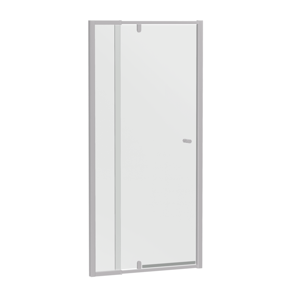 Violet 6 Chrome 6mm Semi-Frameless Pivot Screen – Front only