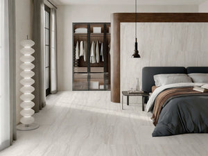 CPM Tile Tuscany Bianco Soft Honed Travertine Look Tile 600X600mm