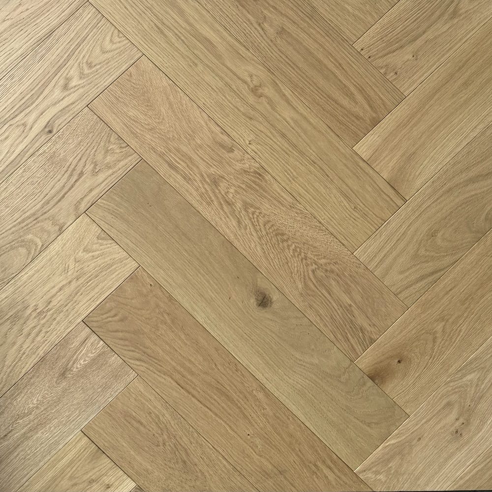 Create Timber Floor Timber Flooring Create Timber Floor Oak Herringbone collection 600mm x 125mm x 14/3mm - HBCT001 Paris