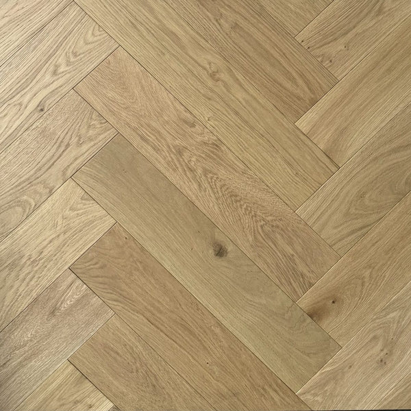 Create Timber Floor Timber Flooring Create Timber Floor Oak Herringbone collection 600mm x 125mm x 14/3mm - HBCT001 Paris