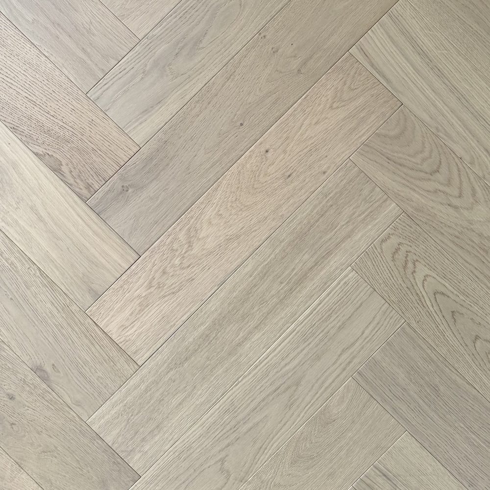 Create Timber Floor Timber Flooring Create Timber Floor Oak Herringbone collection 600mm x 125mm x 14/3mm - HBCT004 Havana