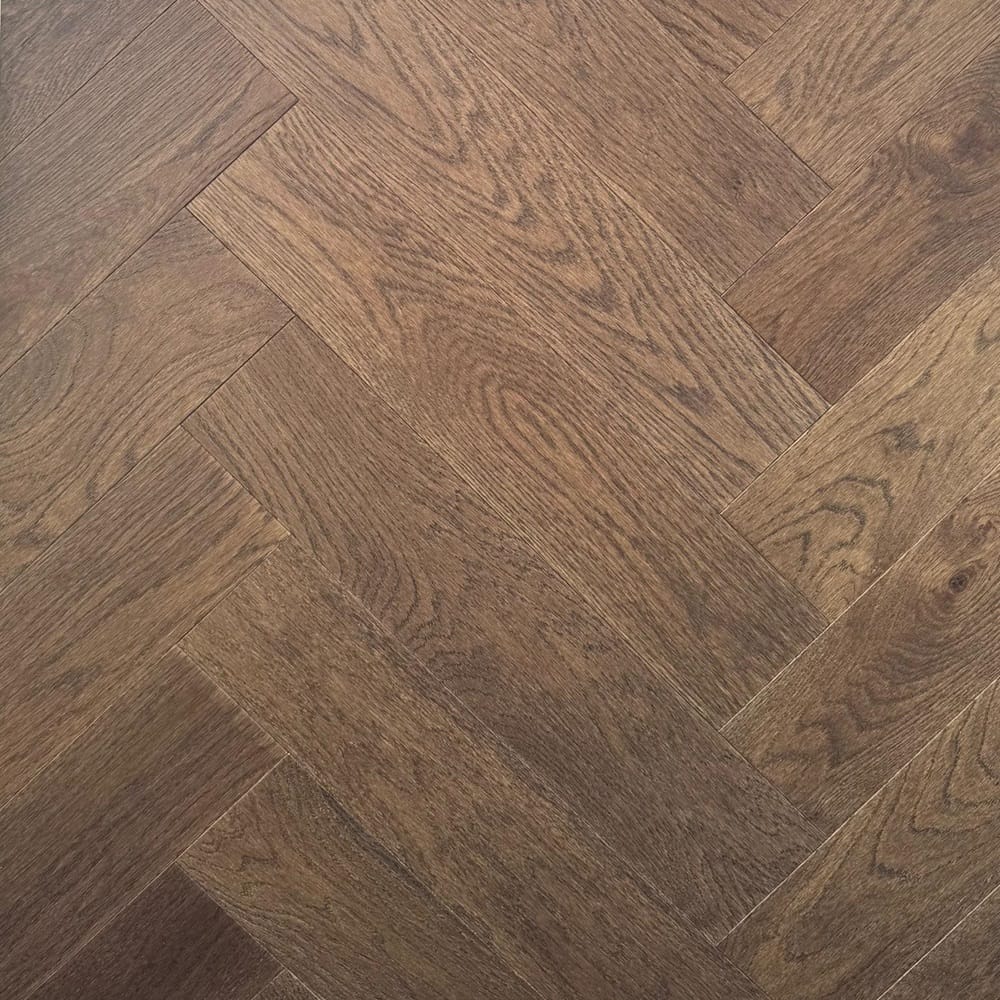 Create Timber Floor Timber Flooring Create Timber Floor Oak Herringbone collection 600mm x 125mm x 14/3mm - HBCT005 Sorrento