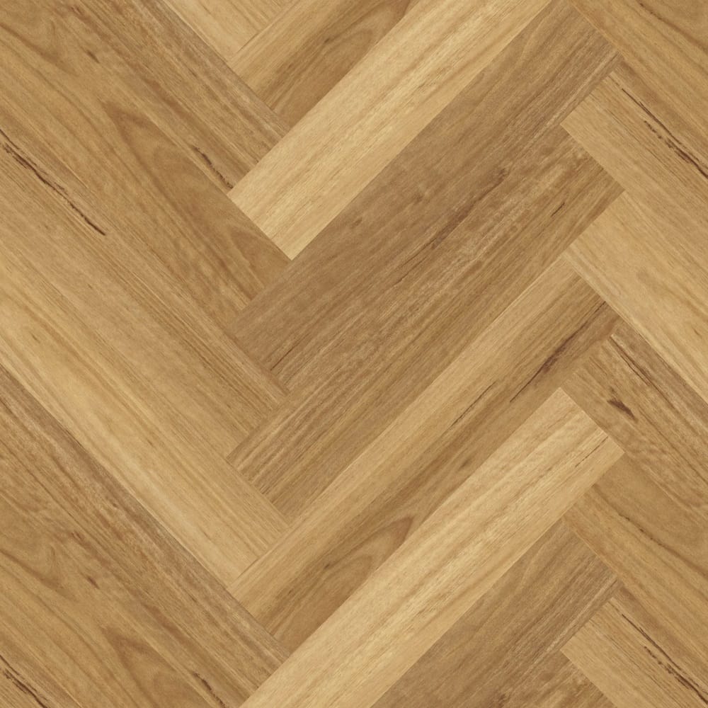 Create Timber Floor Timber Flooring STONECORE Hybrid Herringbone Collection 650*127*9mm - HBSPC9102 Native Blackbutt