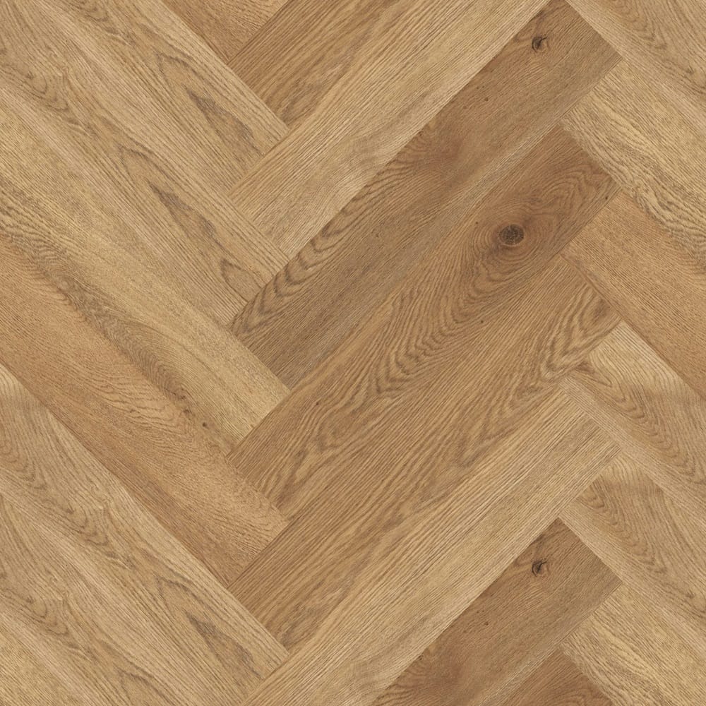 Create Timber Floor Timber Flooring STONECORE Hybrid Herringbone Collection 650*127*9mm - HBSPC9103 Blonde Oak