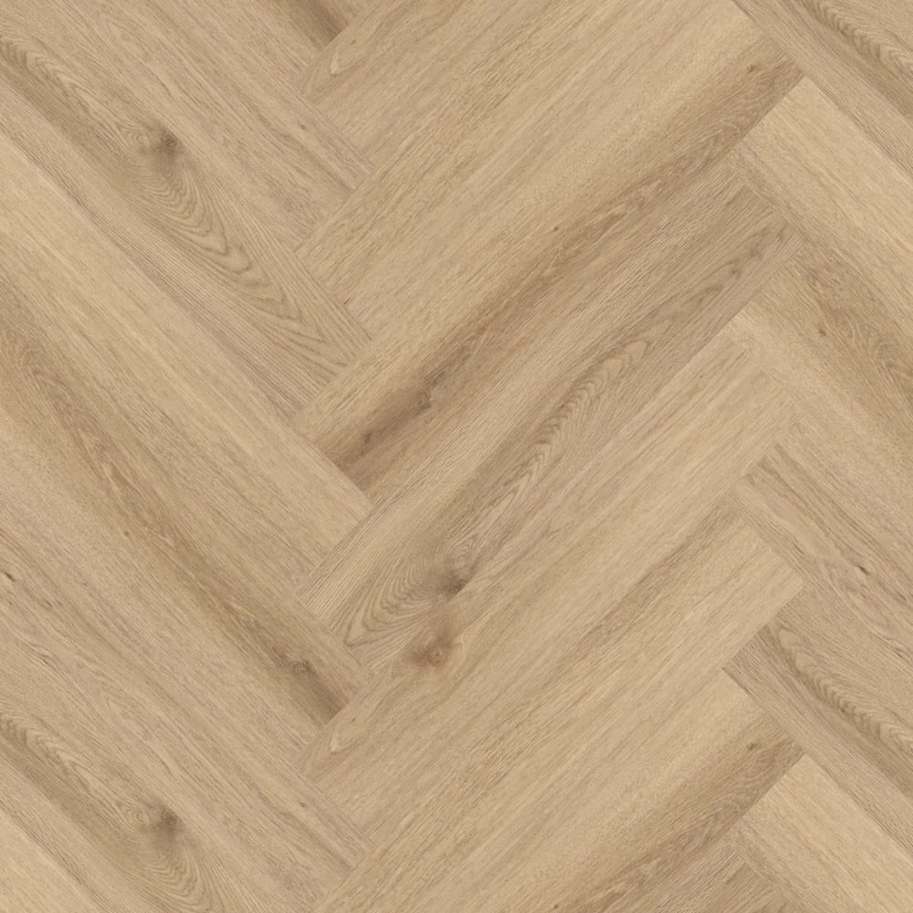 Create Timber Floor Timber Flooring STONECORE Hybrid Herringbone Collection 650*127*9mm - HBSPC9104 Pale Oak