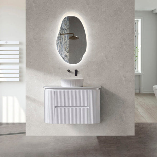 Bristol 1200mm Wall Hung Matt White Vanity CWH68-1200WM