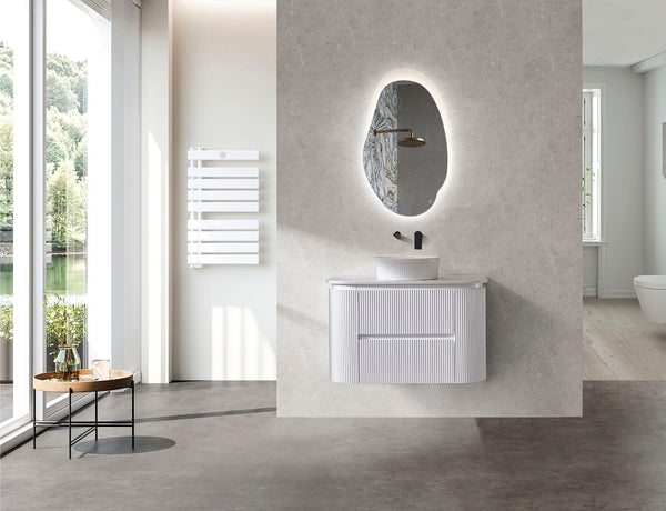 Avia Vanities Bristol 1200mm Wall Hung Matt White Vanity