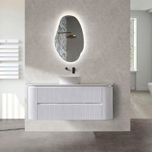 Bristol 1500mm Wall Hung Matt White Vanity CWH68-1500WM