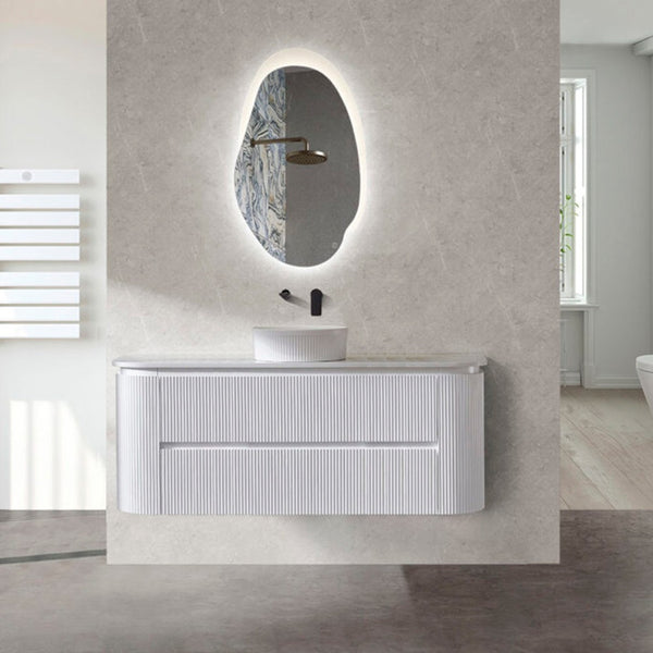 Bristol 1500mm Wall Hung Matt White Vanity CWH68-1500WM