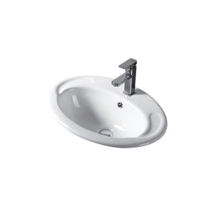 ZENMO Basins WB 5644 VICTORIA Oval Insert Basin